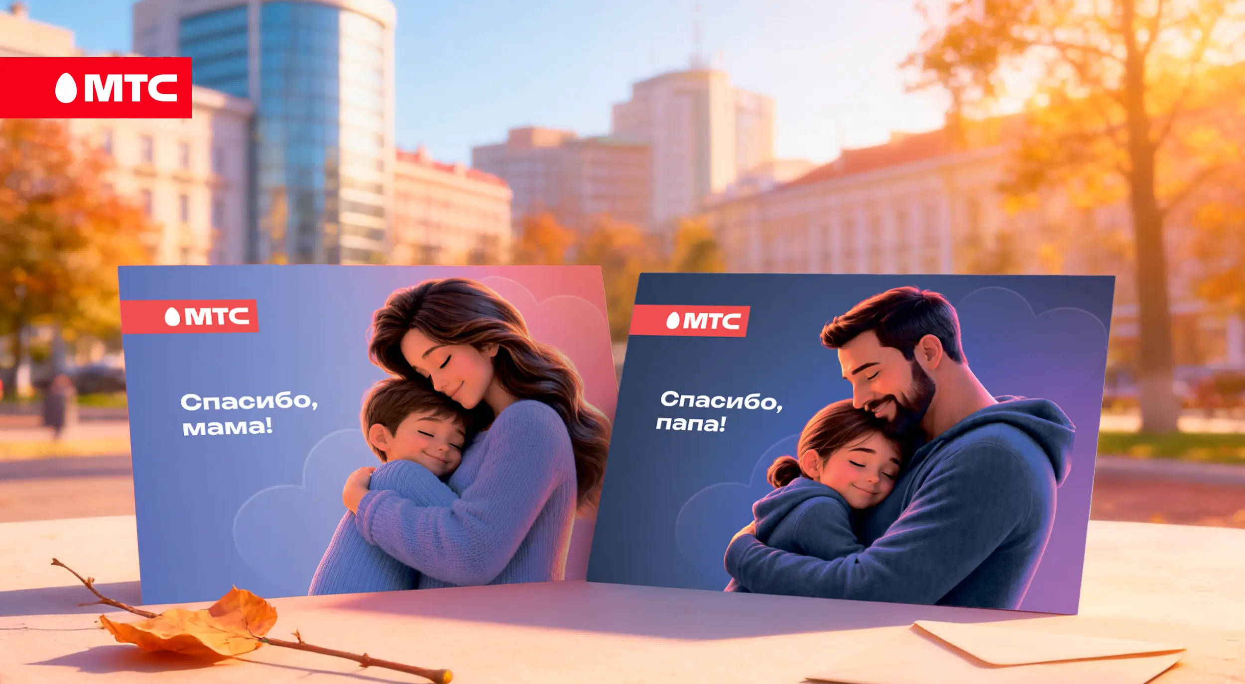 Скажите «спасибо» мамам и папам: МТС предложил отправить открытки самым близким