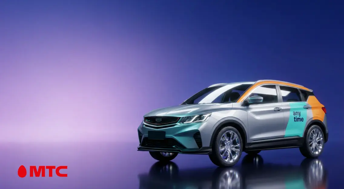 В МТС Бонус можно получить скидку на поездки с каршерингом Anytime