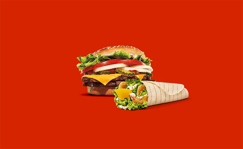 Burger King: -20% на бургеры и роллы