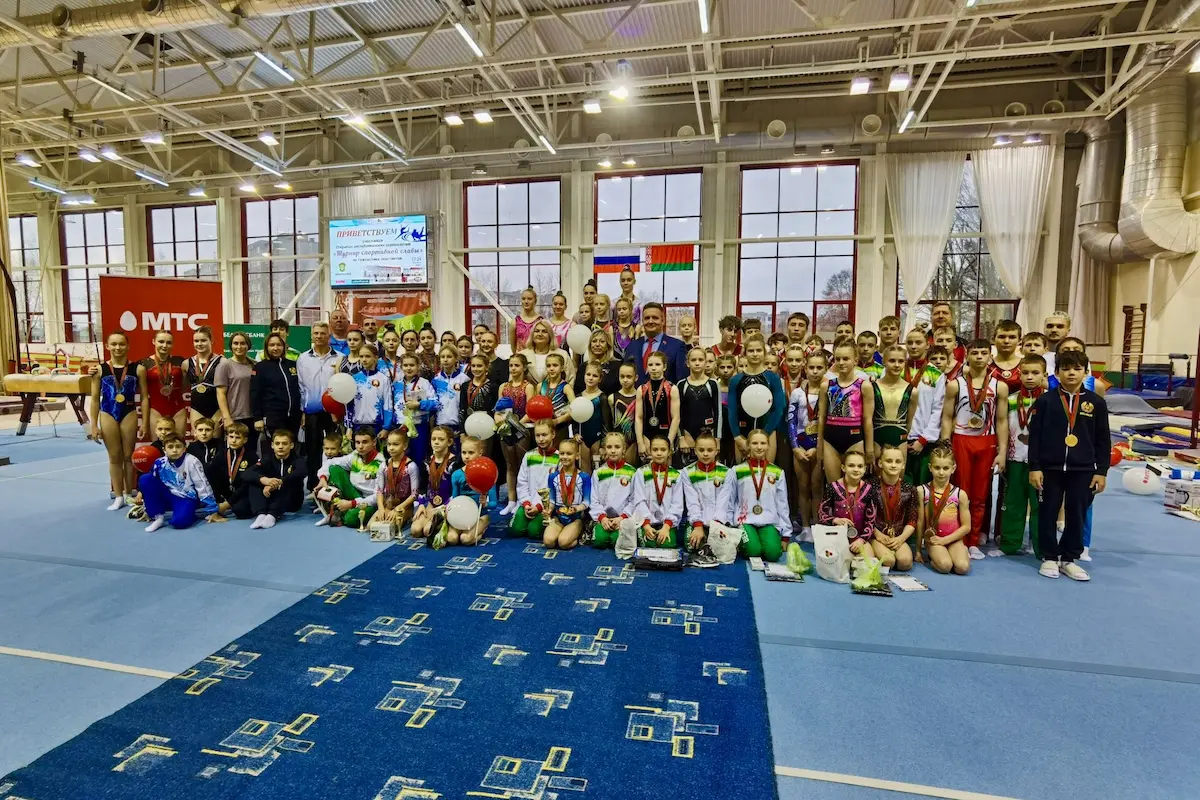 В Могилеве прошли республиканские соревнования по спортивной гимнастике при поддержке МТС