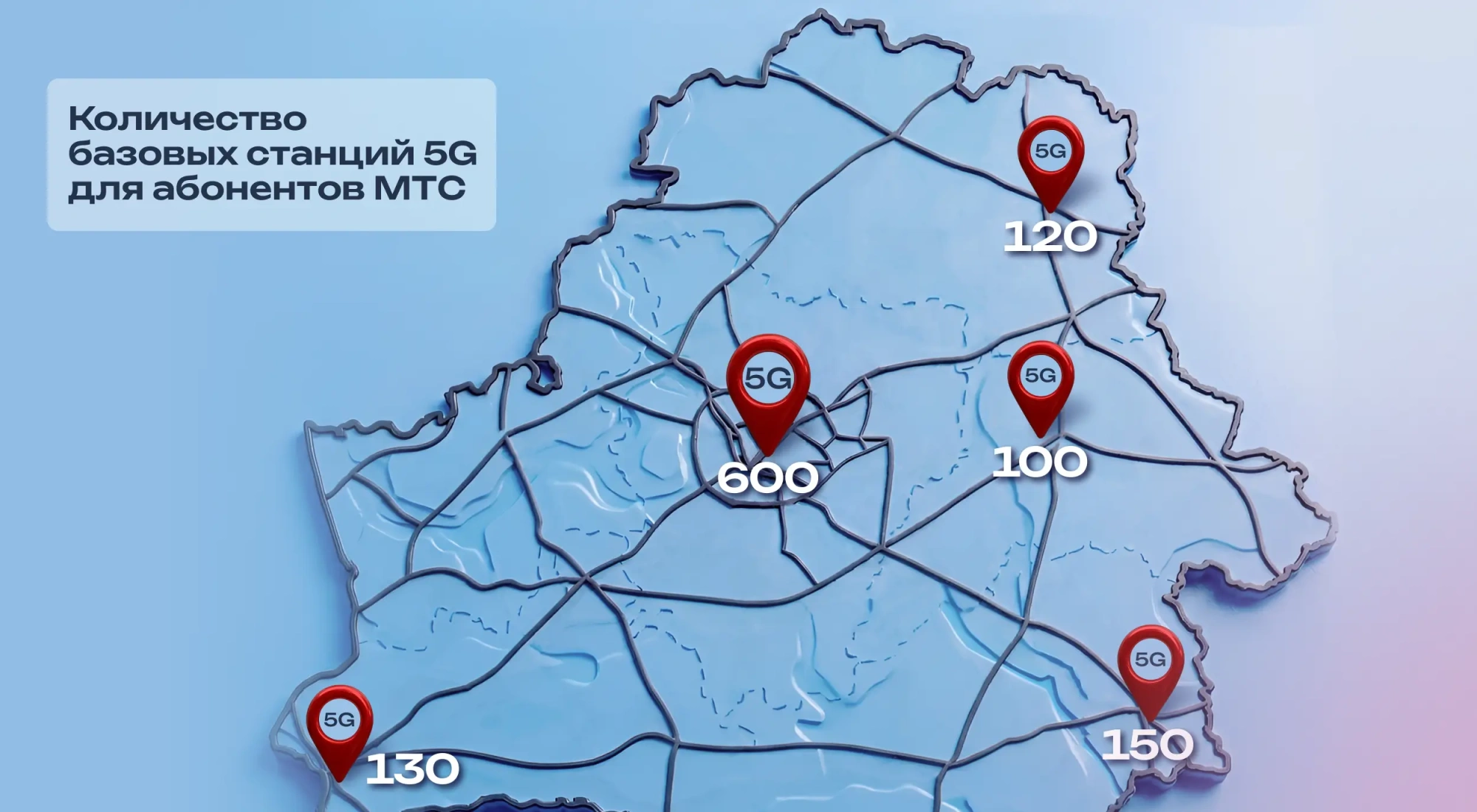 МТС назвал самые 5G-скоростные места Минска