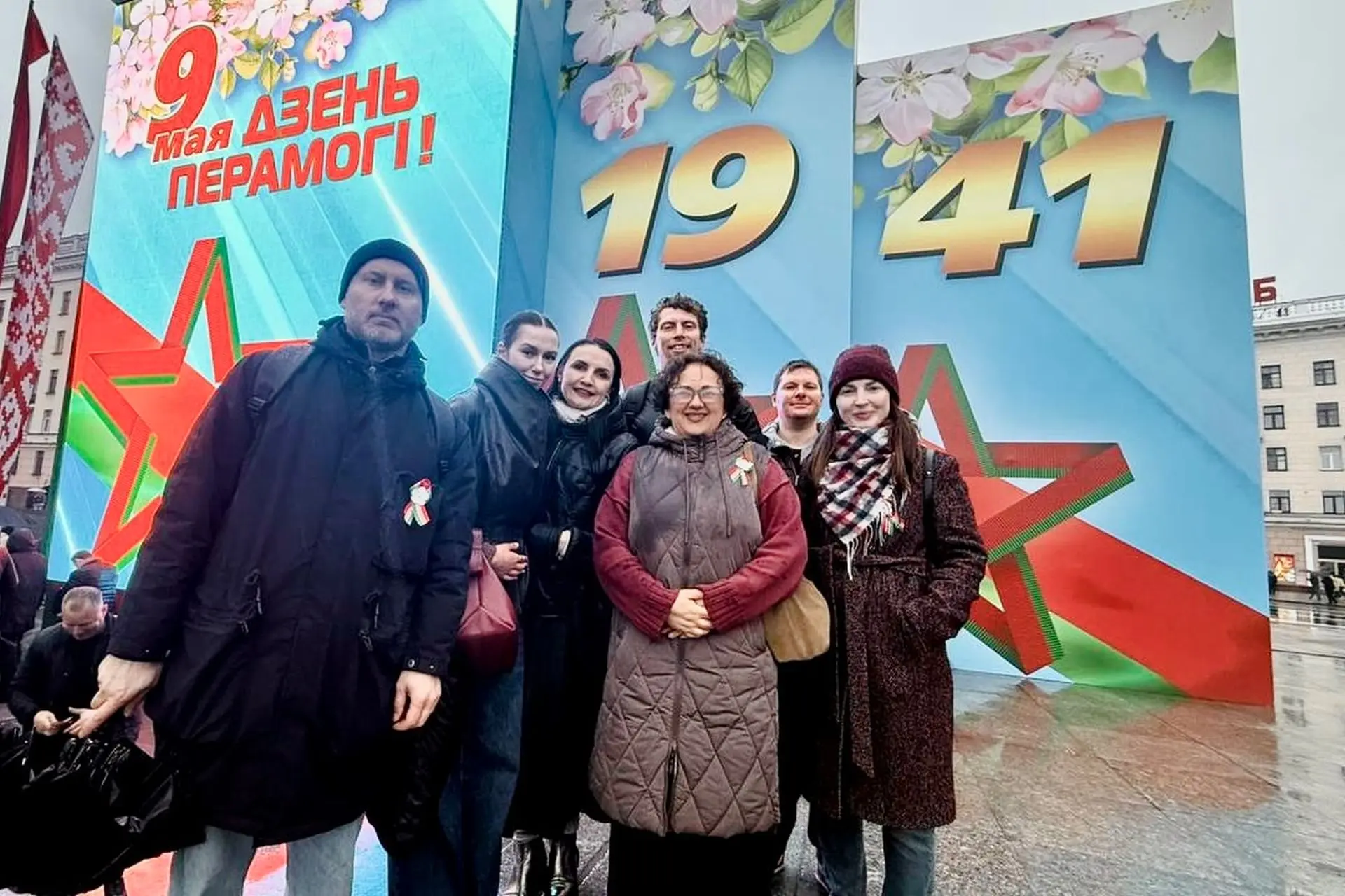 МТС подарил Минску праздник Победы под цветущими яблонями