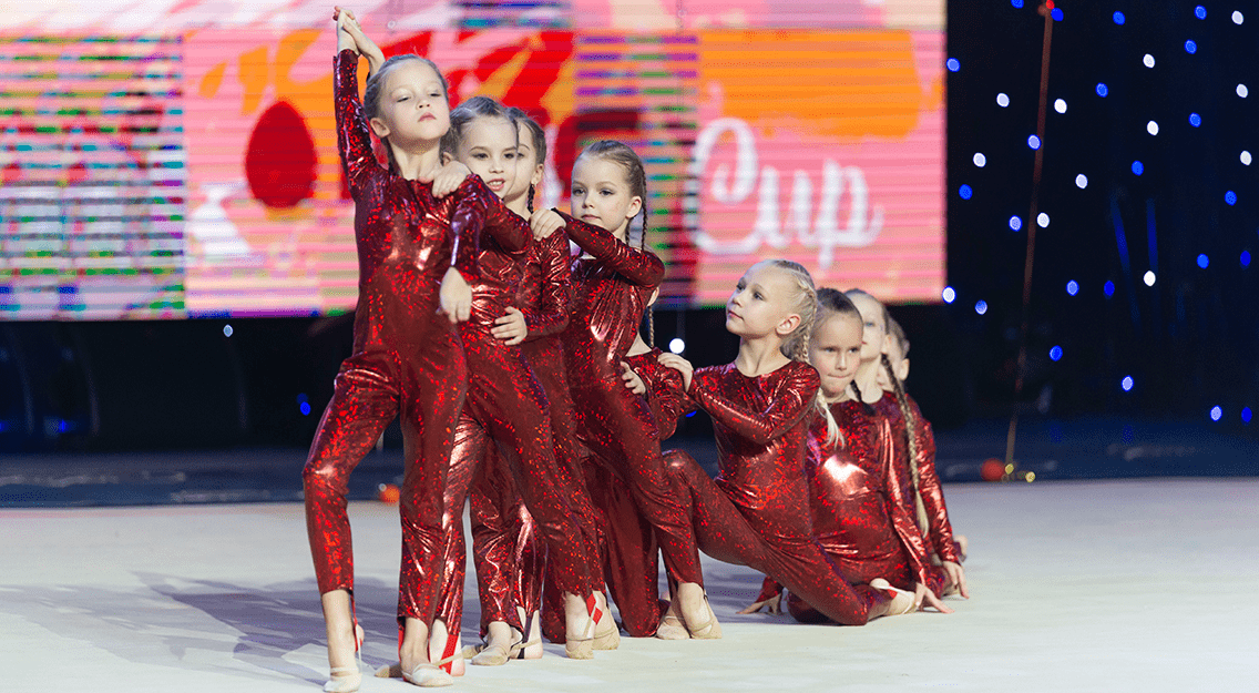 В Минске прошел турнир по художественной гимнастике Baby Cup, этот вид спорта традиционно поддерживает МТС