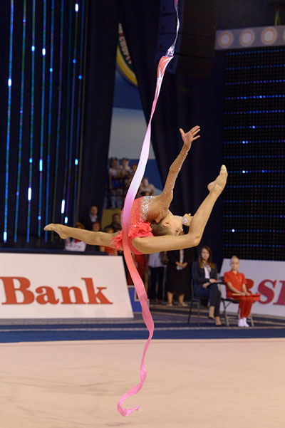 Этап Кубка мира BSB Bank по художественной гимнастике прошел в Минске при поддержке МТС
