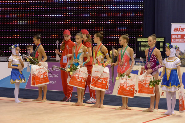 Этап Кубка мира BSB Bank по художественной гимнастике прошел в Минске при поддержке МТС