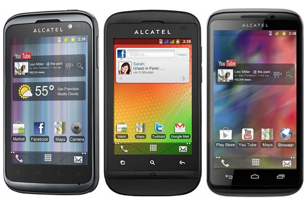 Новинки ритейла МТС: Android-смартфоны ALCATEL на две SIM-карты