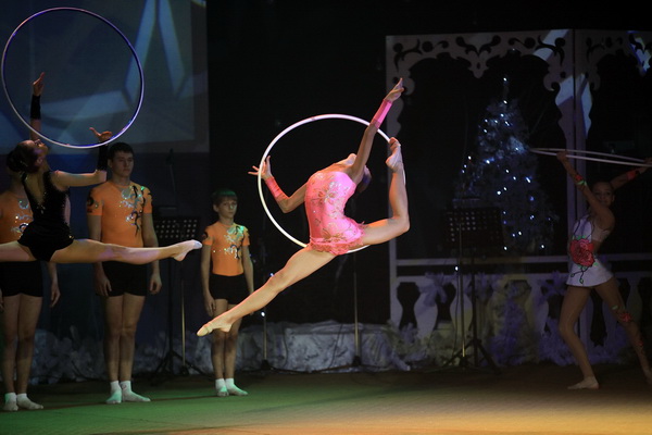 Благотворительный концерт художественной гимнастики прошел в Мозыре при поддержке МТС